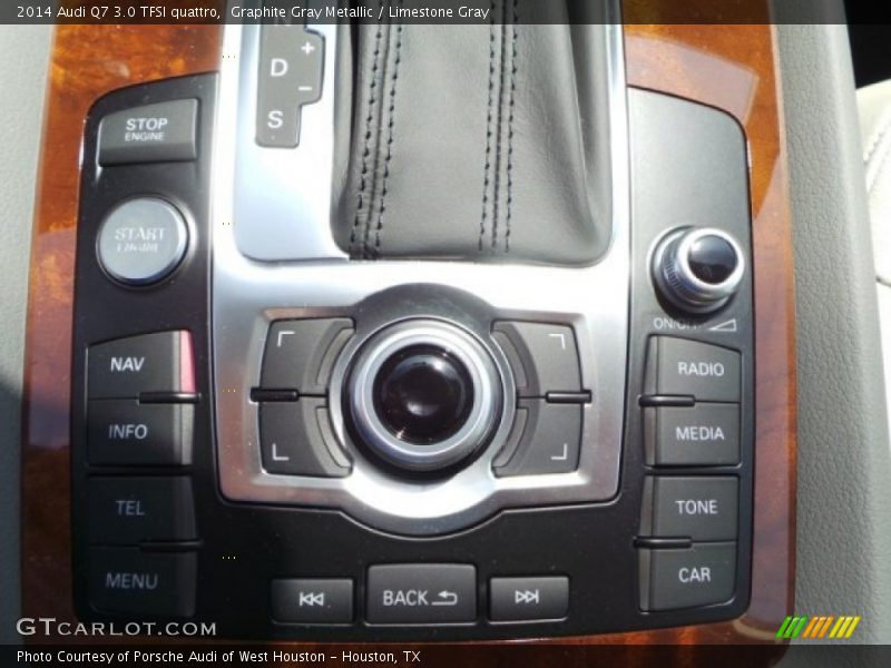 Graphite Gray Metallic / Limestone Gray 2014 Audi Q7 3.0 TFSI quattro