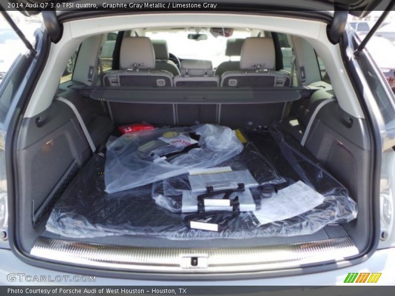 Graphite Gray Metallic / Limestone Gray 2014 Audi Q7 3.0 TFSI quattro