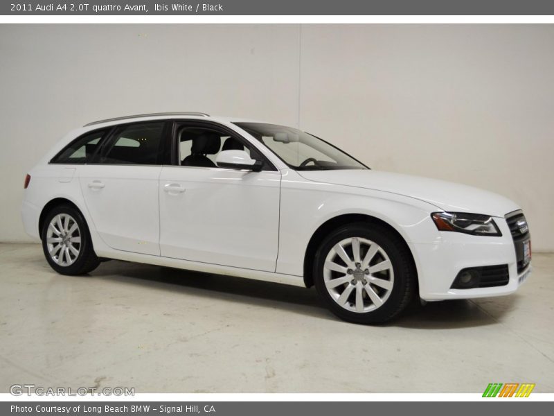 Ibis White / Black 2011 Audi A4 2.0T quattro Avant
