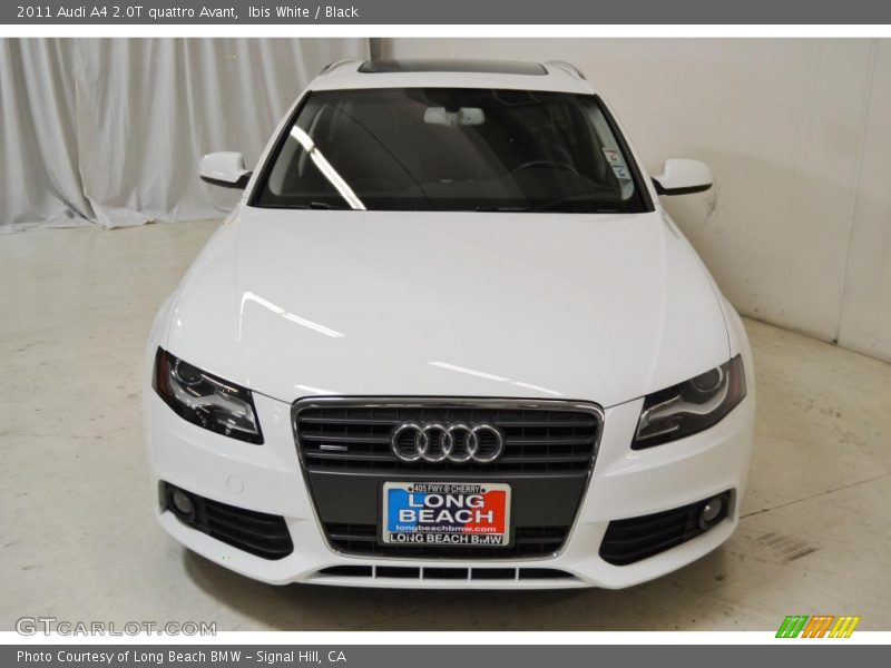 Ibis White / Black 2011 Audi A4 2.0T quattro Avant
