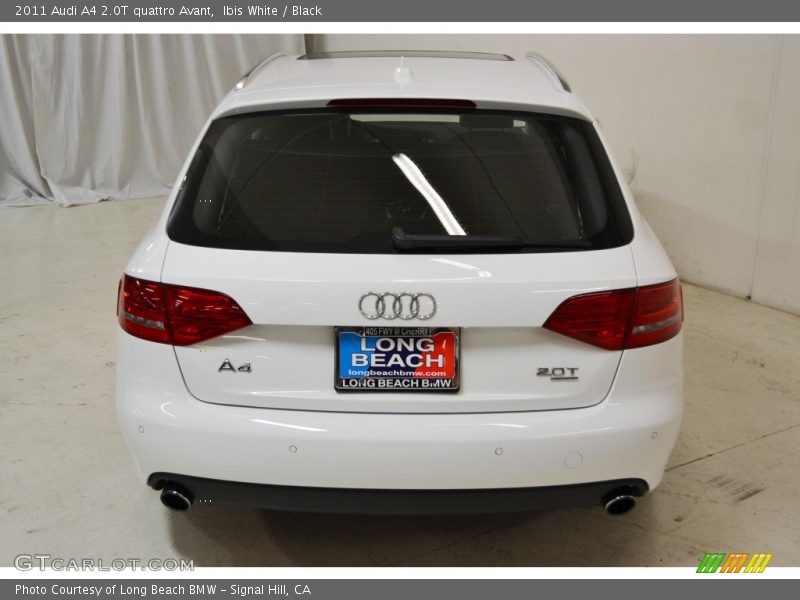 Ibis White / Black 2011 Audi A4 2.0T quattro Avant