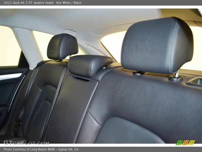 Ibis White / Black 2011 Audi A4 2.0T quattro Avant