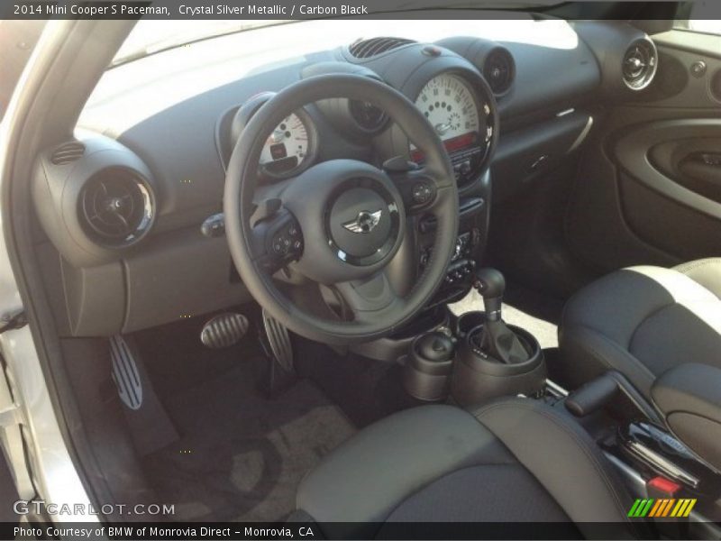 Crystal Silver Metallic / Carbon Black 2014 Mini Cooper S Paceman