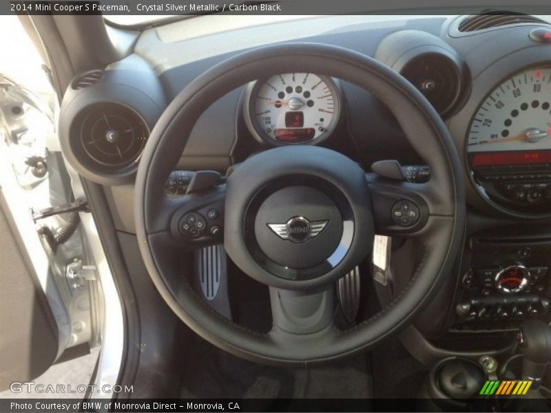Crystal Silver Metallic / Carbon Black 2014 Mini Cooper S Paceman