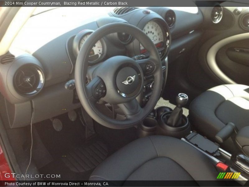 Blazing Red Metallic / Carbon Black 2014 Mini Cooper Countryman