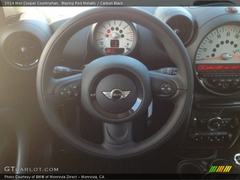 Blazing Red Metallic / Carbon Black 2014 Mini Cooper Countryman