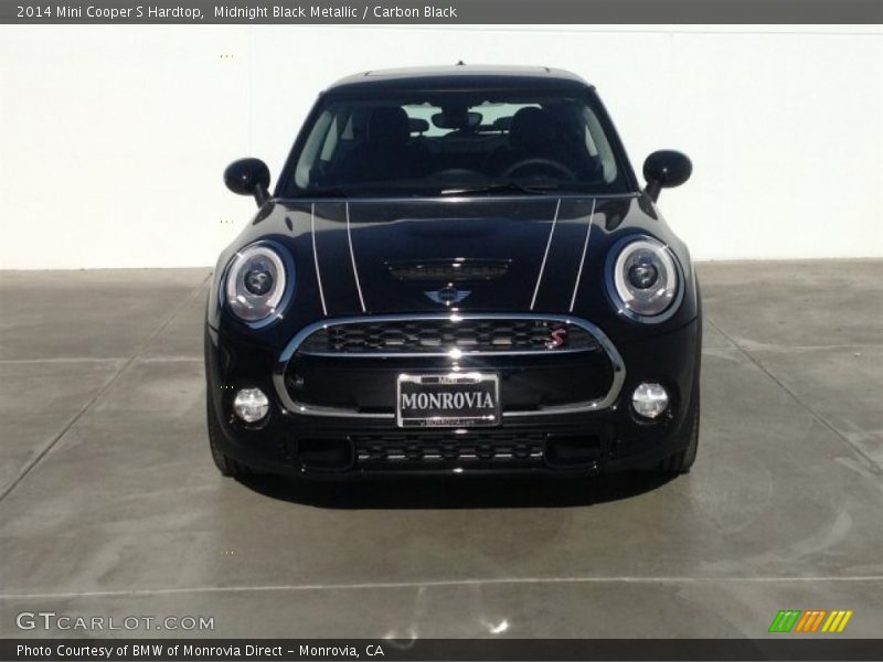 Midnight Black Metallic / Carbon Black 2014 Mini Cooper S Hardtop