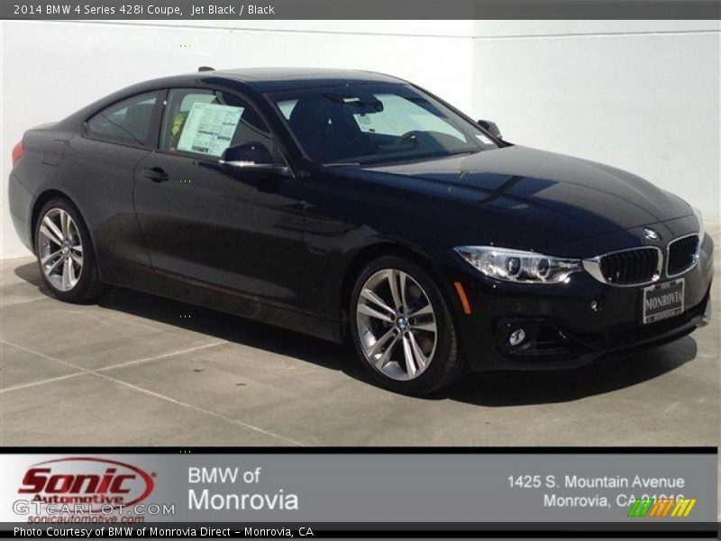 Jet Black / Black 2014 BMW 4 Series 428i Coupe