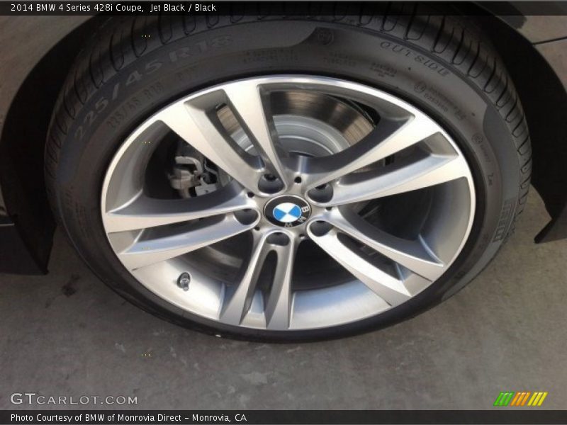 Jet Black / Black 2014 BMW 4 Series 428i Coupe