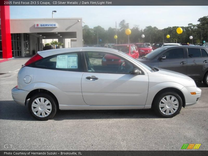CD Silver Metallic / Dark Flint/Light Flint 2005 Ford Focus ZX3 S Coupe
