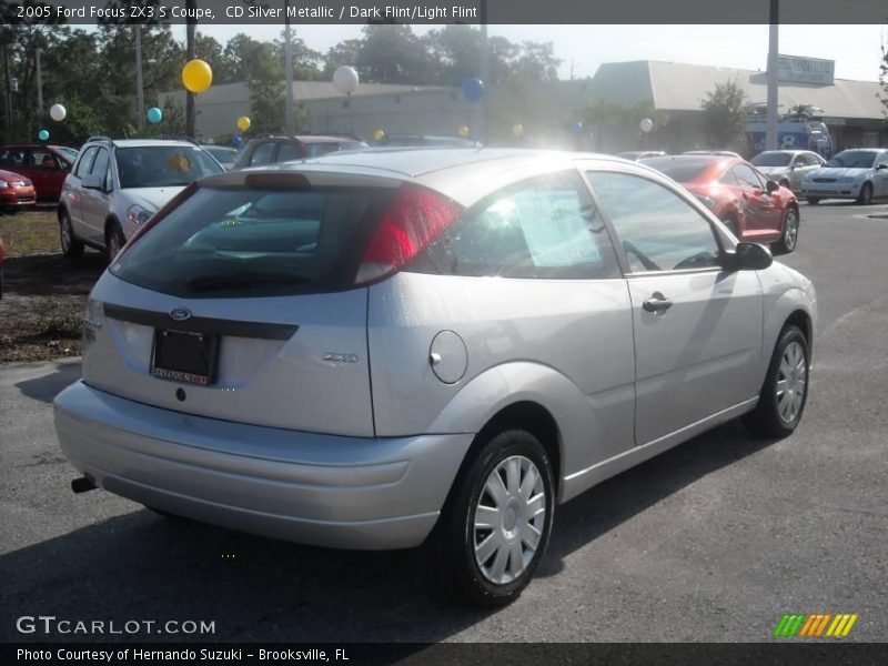 CD Silver Metallic / Dark Flint/Light Flint 2005 Ford Focus ZX3 S Coupe
