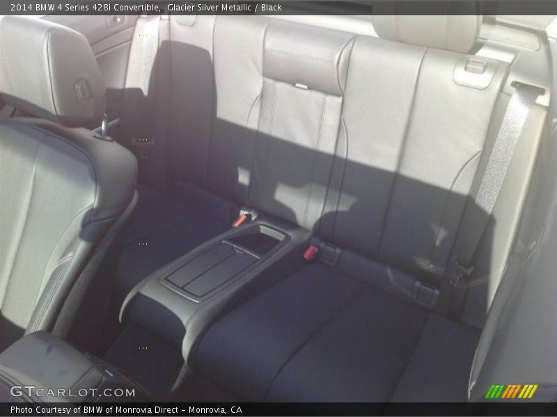 Glacier Silver Metallic / Black 2014 BMW 4 Series 428i Convertible