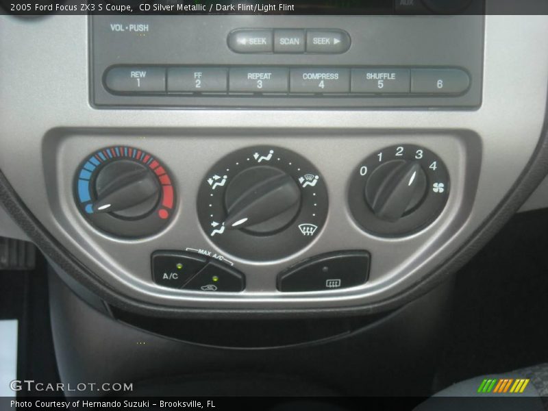 CD Silver Metallic / Dark Flint/Light Flint 2005 Ford Focus ZX3 S Coupe