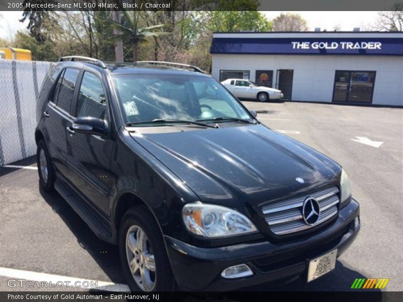 Black / Charcoal 2005 Mercedes-Benz ML 500 4Matic