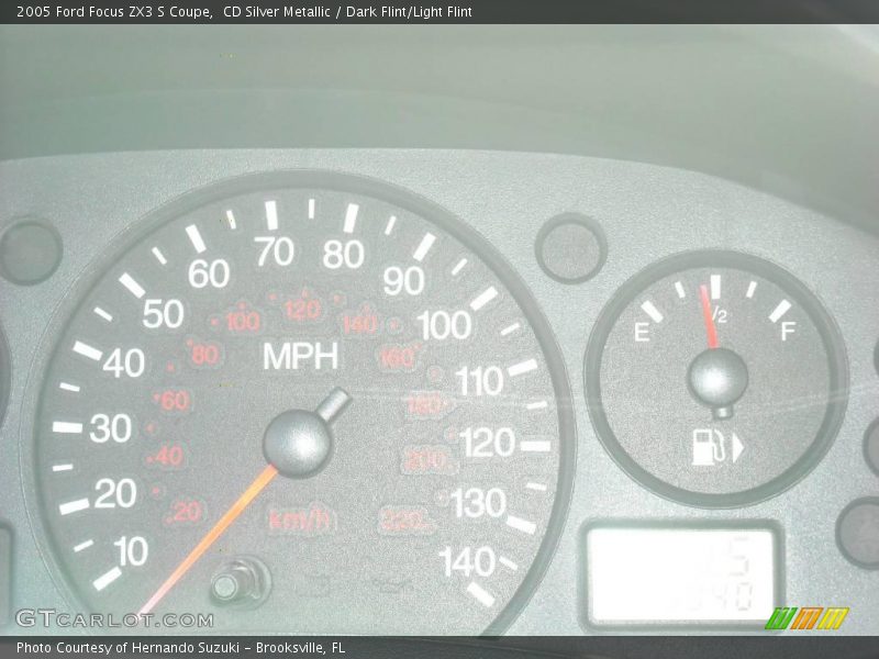 CD Silver Metallic / Dark Flint/Light Flint 2005 Ford Focus ZX3 S Coupe