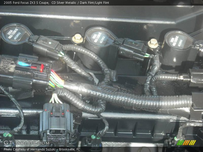CD Silver Metallic / Dark Flint/Light Flint 2005 Ford Focus ZX3 S Coupe