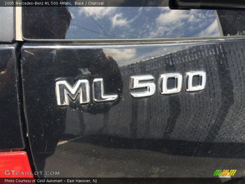 Black / Charcoal 2005 Mercedes-Benz ML 500 4Matic