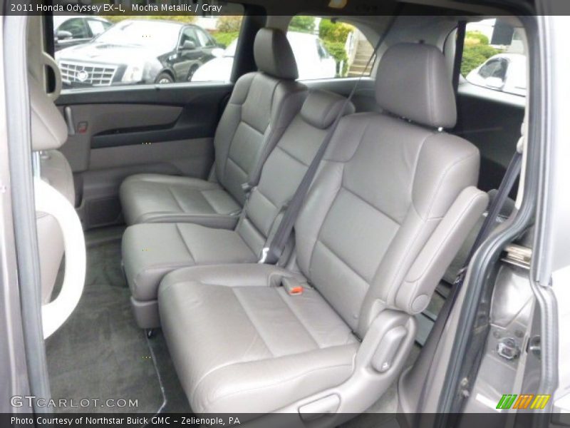 Mocha Metallic / Gray 2011 Honda Odyssey EX-L