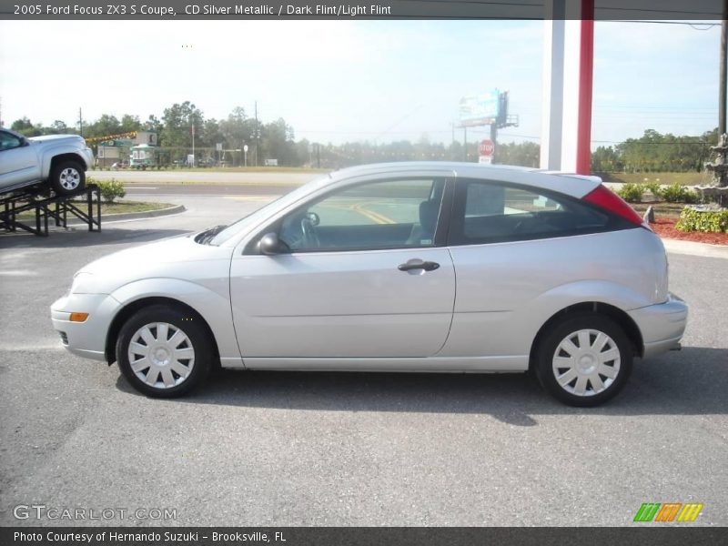 CD Silver Metallic / Dark Flint/Light Flint 2005 Ford Focus ZX3 S Coupe