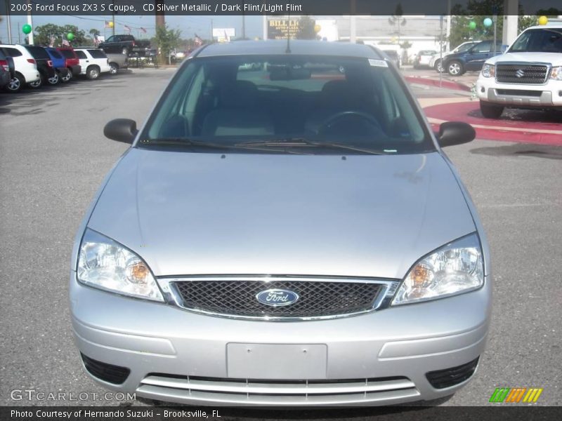 CD Silver Metallic / Dark Flint/Light Flint 2005 Ford Focus ZX3 S Coupe