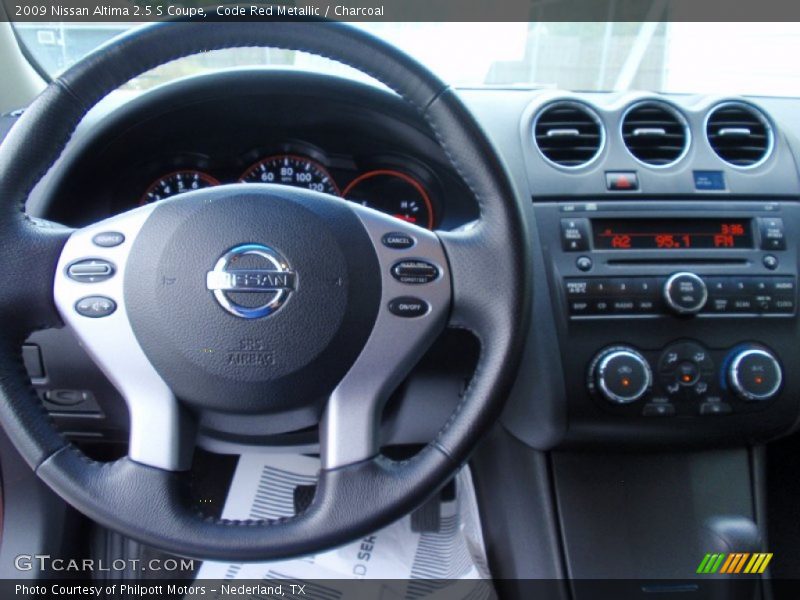 Code Red Metallic / Charcoal 2009 Nissan Altima 2.5 S Coupe