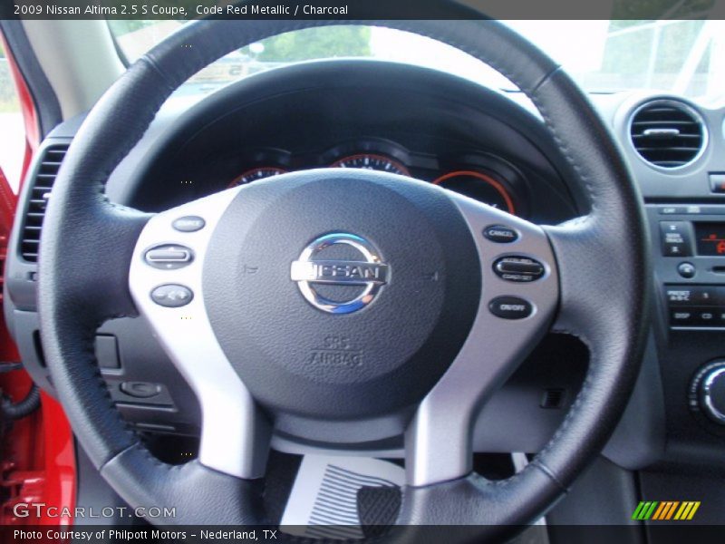 Code Red Metallic / Charcoal 2009 Nissan Altima 2.5 S Coupe