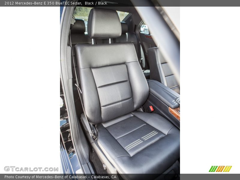 Black / Black 2012 Mercedes-Benz E 350 BlueTEC Sedan