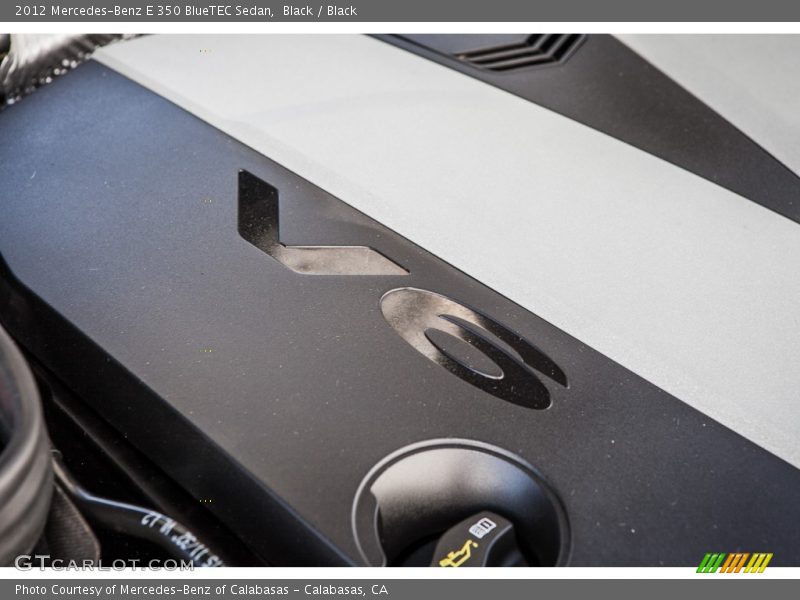 Black / Black 2012 Mercedes-Benz E 350 BlueTEC Sedan