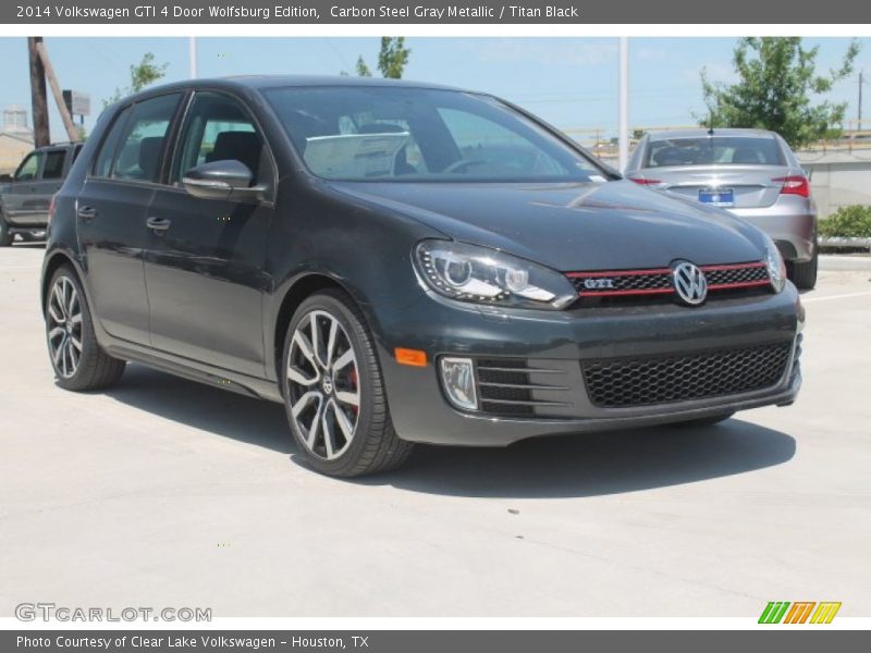 Carbon Steel Gray Metallic / Titan Black 2014 Volkswagen GTI 4 Door Wolfsburg Edition