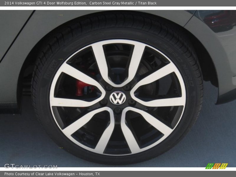 Carbon Steel Gray Metallic / Titan Black 2014 Volkswagen GTI 4 Door Wolfsburg Edition