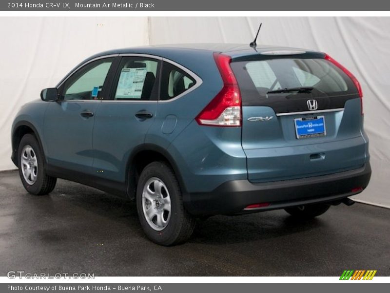 Mountain Air Metallic / Black 2014 Honda CR-V LX