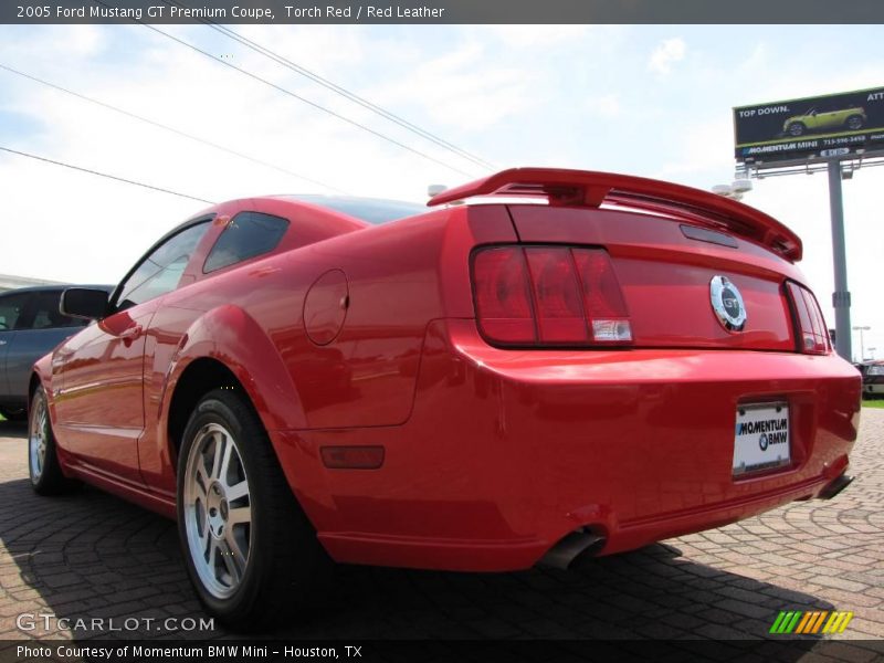 Torch Red / Red Leather 2005 Ford Mustang GT Premium Coupe