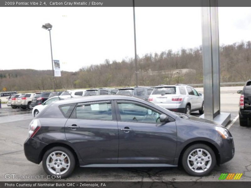 Carbon Gray Metallic / Ebony 2009 Pontiac Vibe 2.4