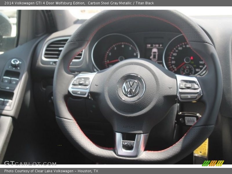 Carbon Steel Gray Metallic / Titan Black 2014 Volkswagen GTI 4 Door Wolfsburg Edition