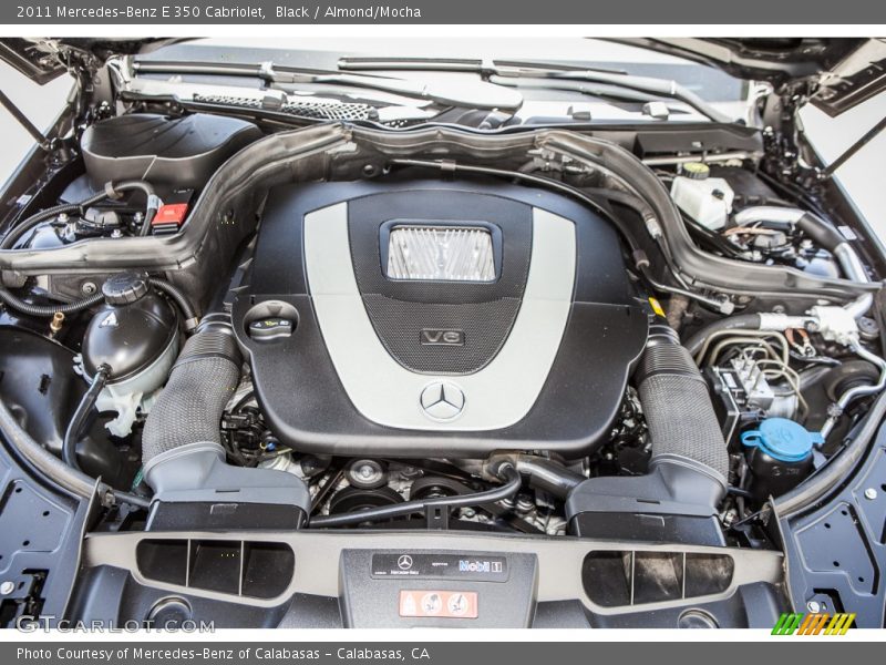 Black / Almond/Mocha 2011 Mercedes-Benz E 350 Cabriolet