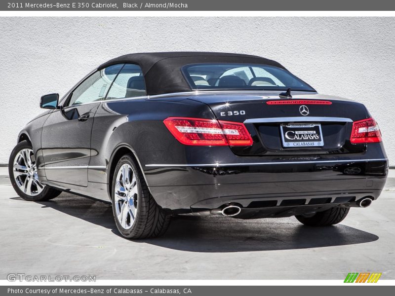 Black / Almond/Mocha 2011 Mercedes-Benz E 350 Cabriolet