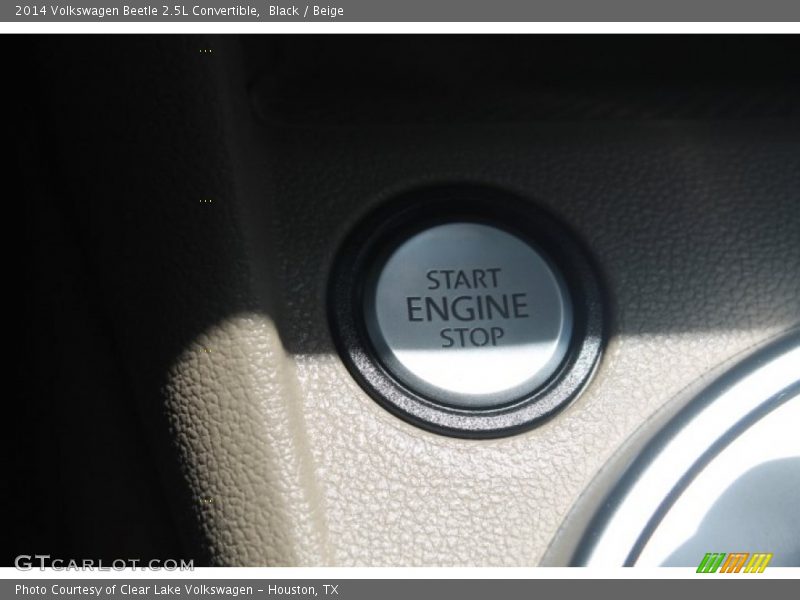 Black / Beige 2014 Volkswagen Beetle 2.5L Convertible