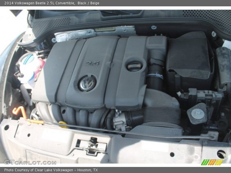 Black / Beige 2014 Volkswagen Beetle 2.5L Convertible