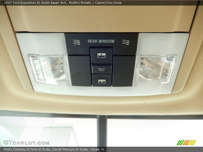 Redfire Metallic / Camel/Grey Stone 2007 Ford Expedition EL Eddie Bauer 4x4