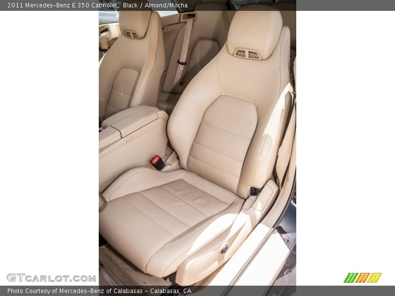 Black / Almond/Mocha 2011 Mercedes-Benz E 350 Cabriolet