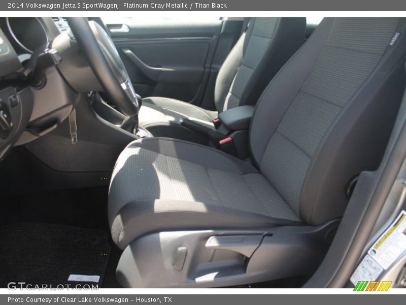 Platinum Gray Metallic / Titan Black 2014 Volkswagen Jetta S SportWagen
