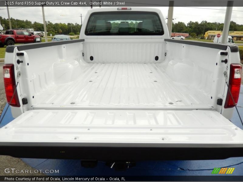 Oxford White / Steel 2015 Ford F350 Super Duty XL Crew Cab 4x4