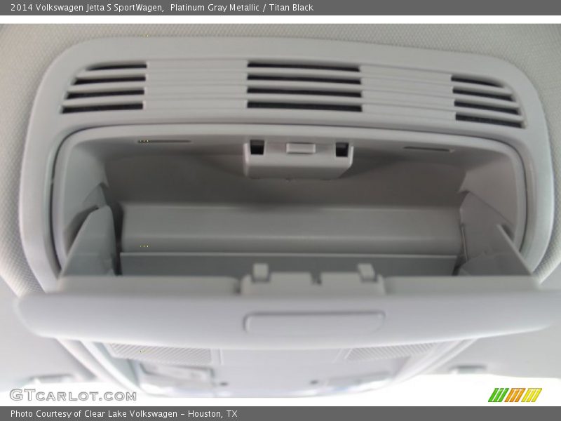 Platinum Gray Metallic / Titan Black 2014 Volkswagen Jetta S SportWagen