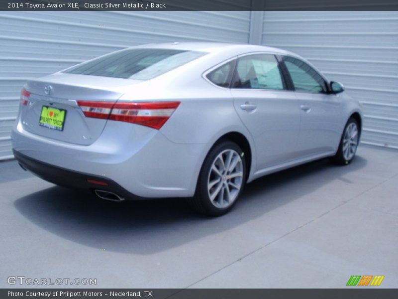 Classic Silver Metallic / Black 2014 Toyota Avalon XLE