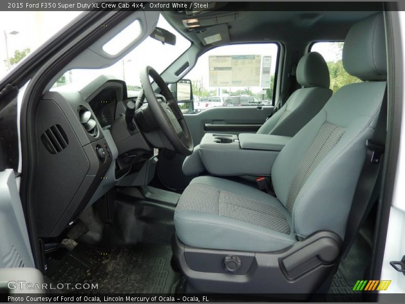 Front Seat of 2015 F350 Super Duty XL Crew Cab 4x4