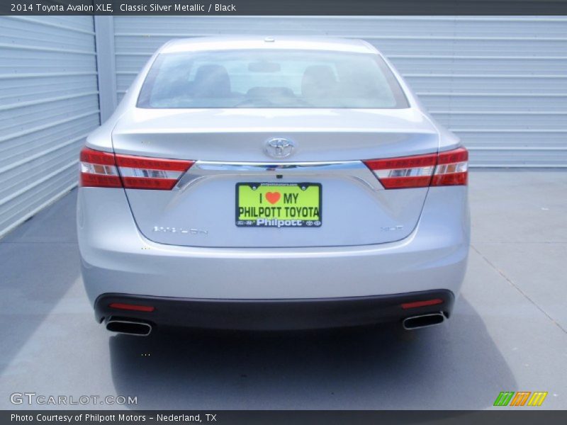 Classic Silver Metallic / Black 2014 Toyota Avalon XLE