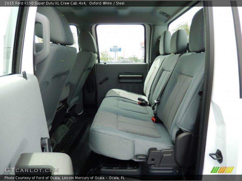 Rear Seat of 2015 F350 Super Duty XL Crew Cab 4x4
