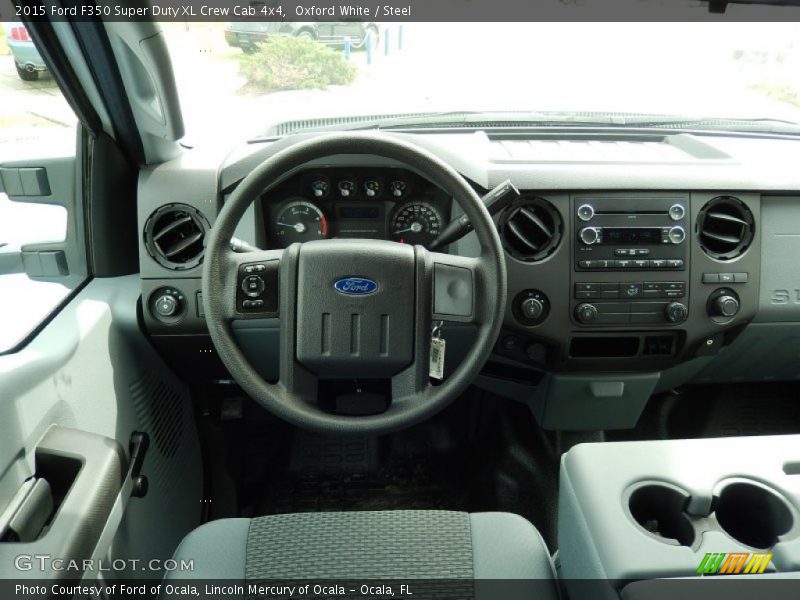 Dashboard of 2015 F350 Super Duty XL Crew Cab 4x4