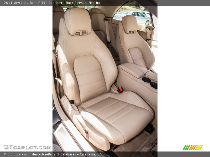 Black / Almond/Mocha 2011 Mercedes-Benz E 350 Cabriolet