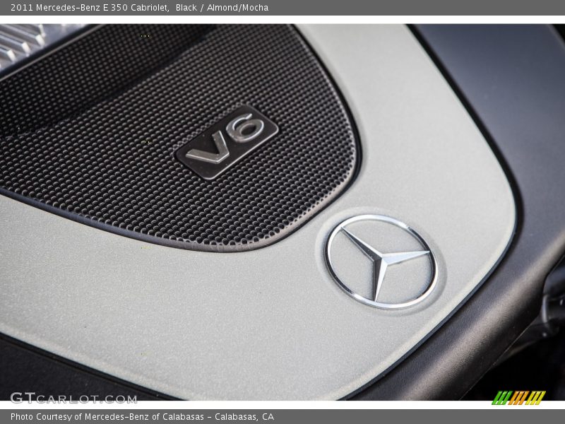 Black / Almond/Mocha 2011 Mercedes-Benz E 350 Cabriolet